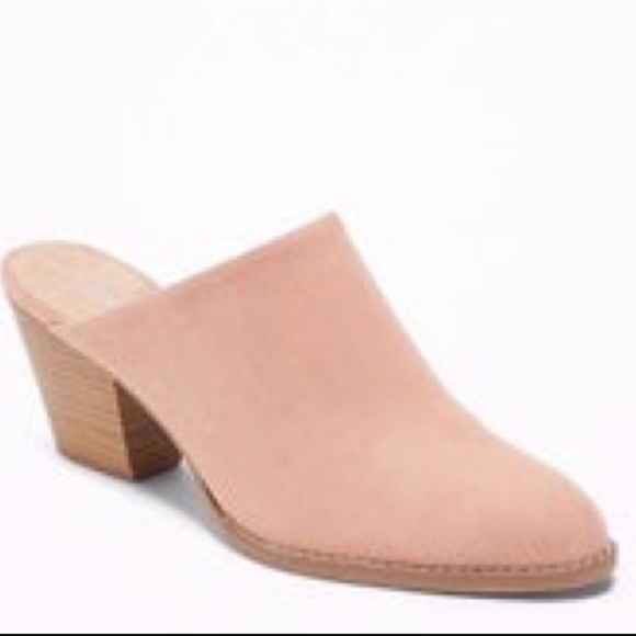 Old Navy Blush Slip On Mules - Picture 13 of 14